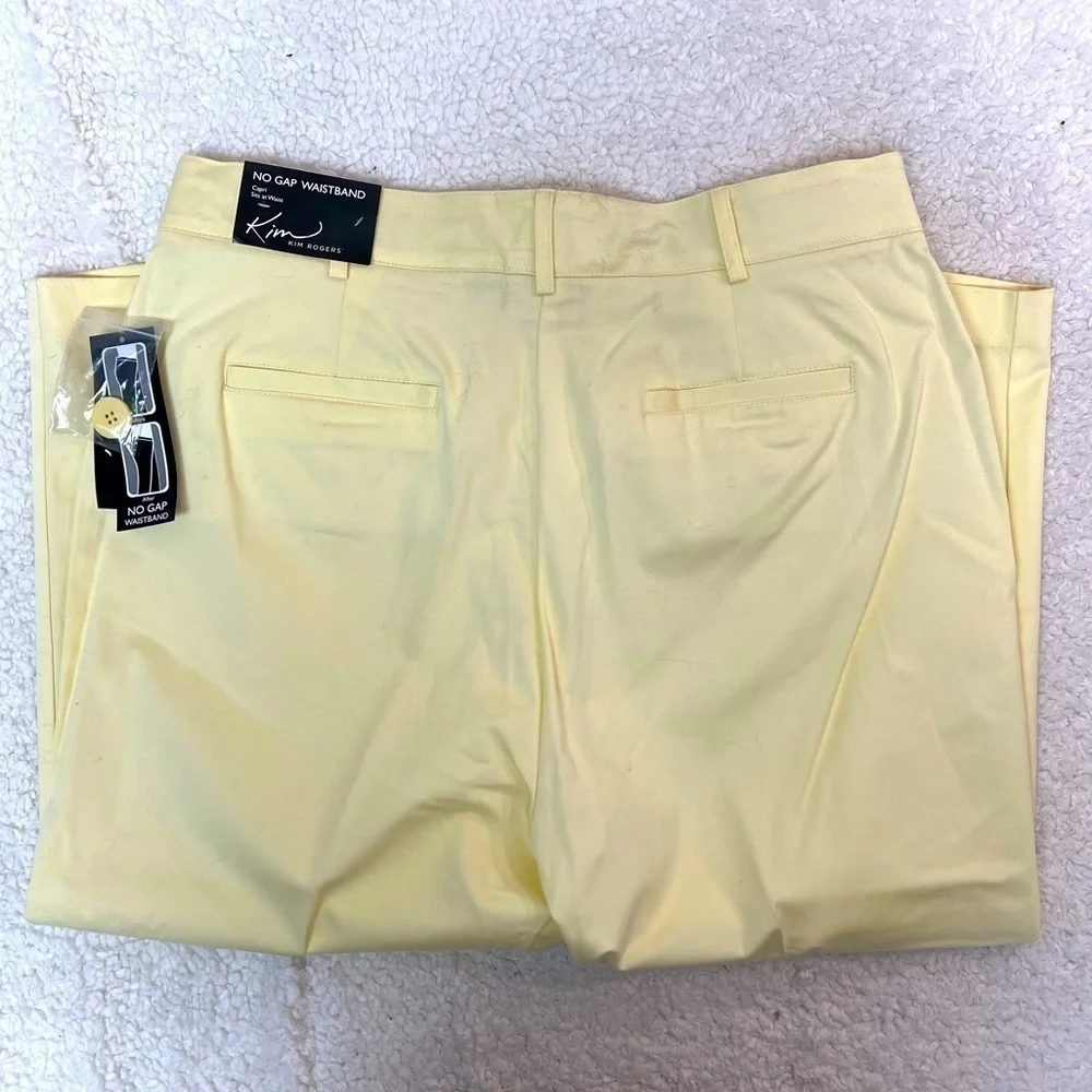 Kim Rogers No Gap Waistband Capris - Picture 4 of 7
